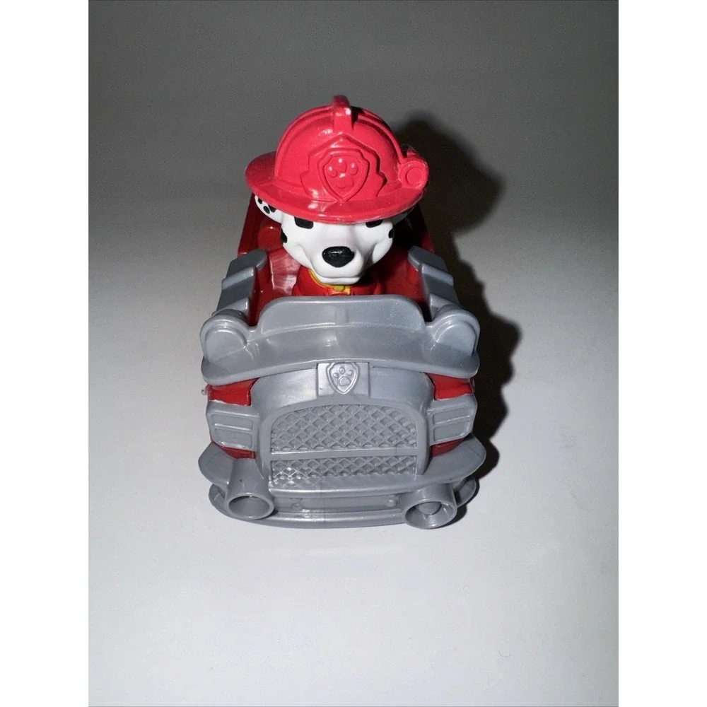 PAW Patrol Toy Vehicle Set Unisex OS Blue Red Chase Marshall Rescue Trucks